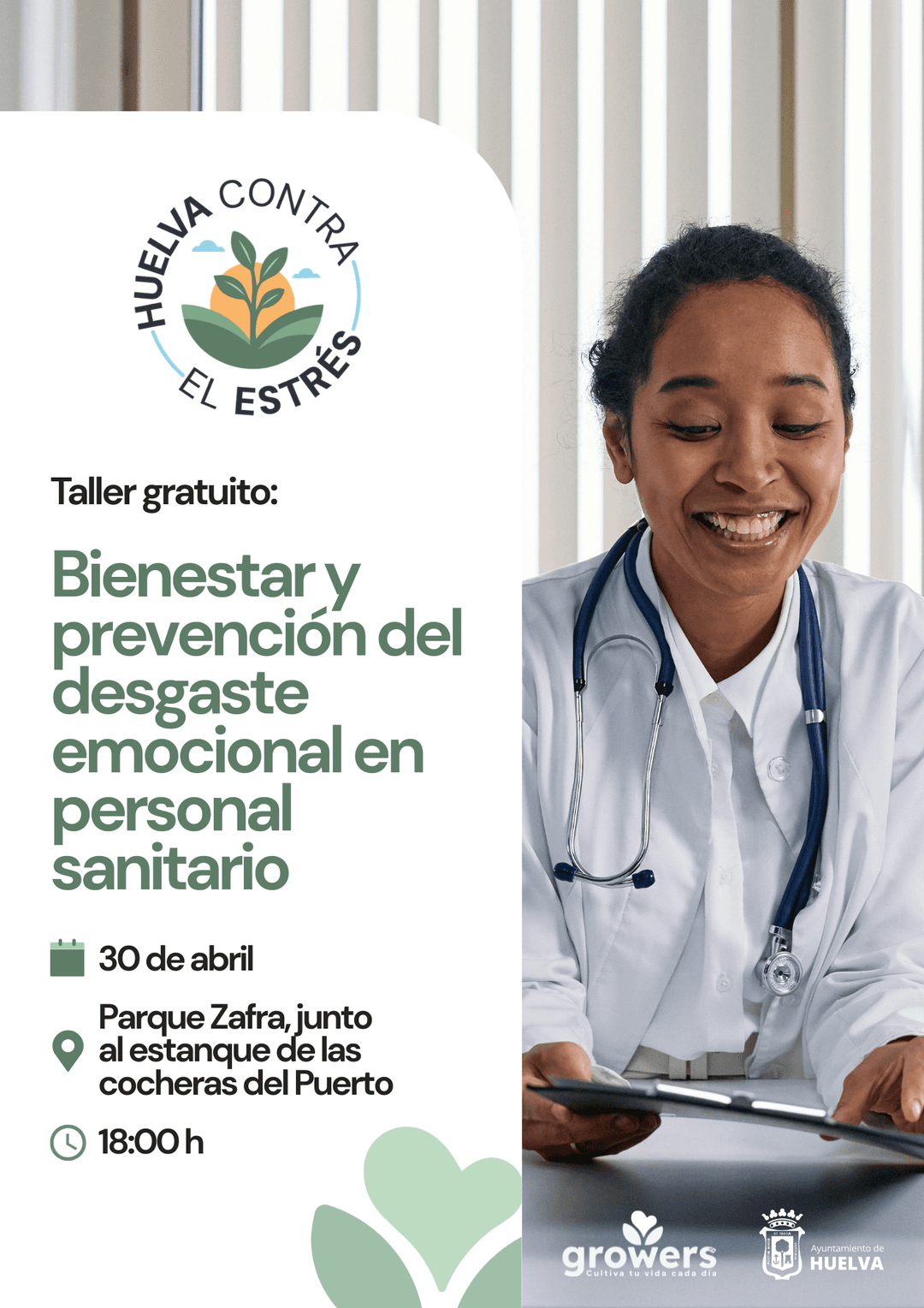 Reducir el estrés y prevenir el desgaste emocional en personal sanitario